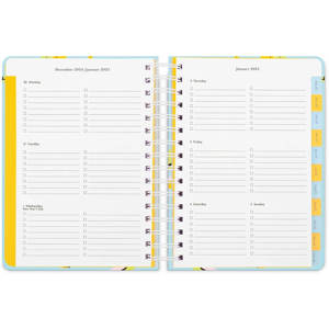 Kate Spade New York 17 Month Large Planner Week to View 